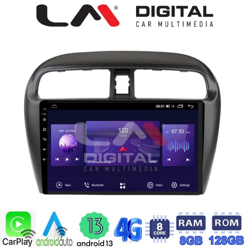 LM Digital - LM ZT8850 GPS Οθόνη OEM Multimedia Αυτοκινήτου για Mitsubishi Spacestar 2013&gt; (CarPlay/AndroidAuto/BT/GPS/WIFI/GPRS)