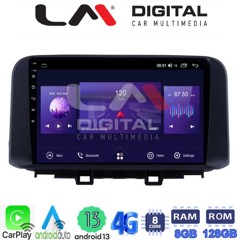 LM Digital - LM ZT8961 GPS Οθόνη OEM Multimedia Αυτοκινήτου για HYUNDAI KONA  mod.2017&gt; (CarPlay/AndroidAuto/BT/GPS/WIFI/GPRS)