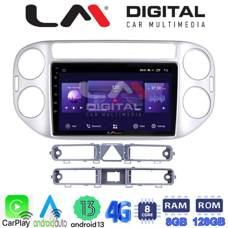 LM Digital - LM ZT8590 GPS Οθόνη OEM Multimedia Αυτοκινήτου για VW TIGUAN 2007&gt;2017 (CarPlay/AndroidAuto/BT/GPS/WIFI/GPRS)