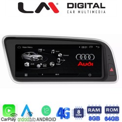 LM Digital – LM G310M8 SQ Οθόνη OEM Multimedia Αυτοκινήτου για AUDI Q5 2008 &gt; 2018 (CarPlay/AndroidAuto/BT/GPS/WIFI/GPRS)