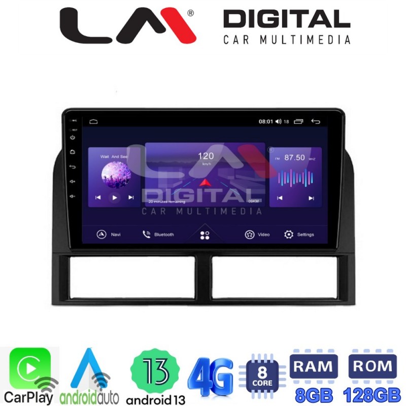 LM Digital - LM ZT8201 GPS Οθόνη OEM Multimedia Αυτοκινήτου για Jeep Gran Cherokee 1999 &gt; 2004 (CarPlay/AndroidAuto/BT/GPS/WIFI/GPRS)