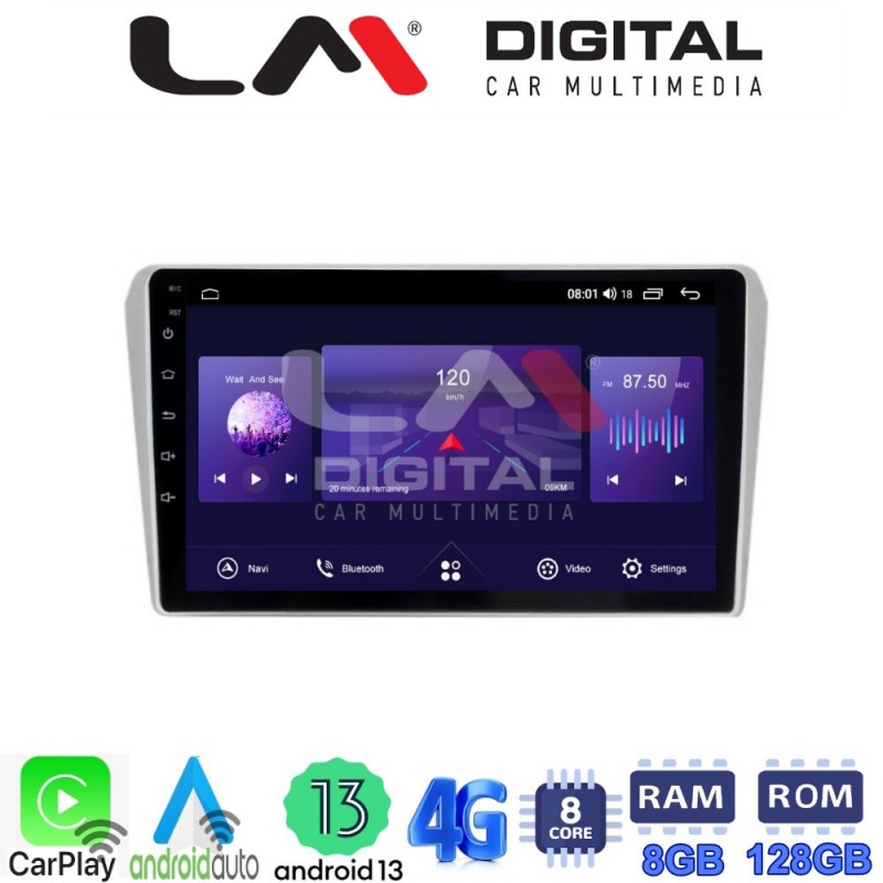 LM Digital - LM ZT8025 GPS Οθόνη OEM Multimedia Αυτοκινήτου για Toyota Avensis 2003&gt;2008 (CarPlay/AndroidAuto/BT/GPS/WIFI/GPRS)