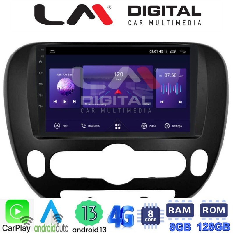 LM Digital - LM ZT8694 GPS Οθόνη OEM Multimedia Αυτοκινήτου για Kia Soul 2014 &gt; (CarPlay/AndroidAuto/BT/GPS/WIFI/GPRS)