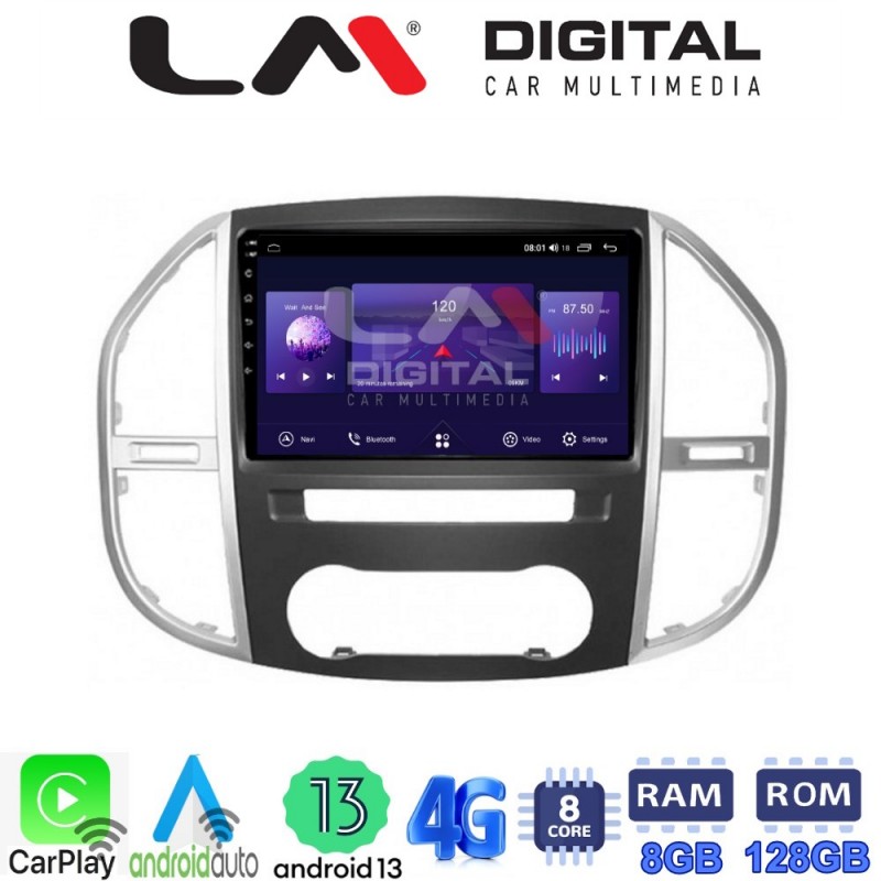 LM Digital - LM ZT8669 GPS Οθόνη OEM Multimedia Αυτοκινήτου για Mercedes Vito 2015 &gt; (CarPlay/AndroidAuto/BT/GPS/WIFI/GPRS)