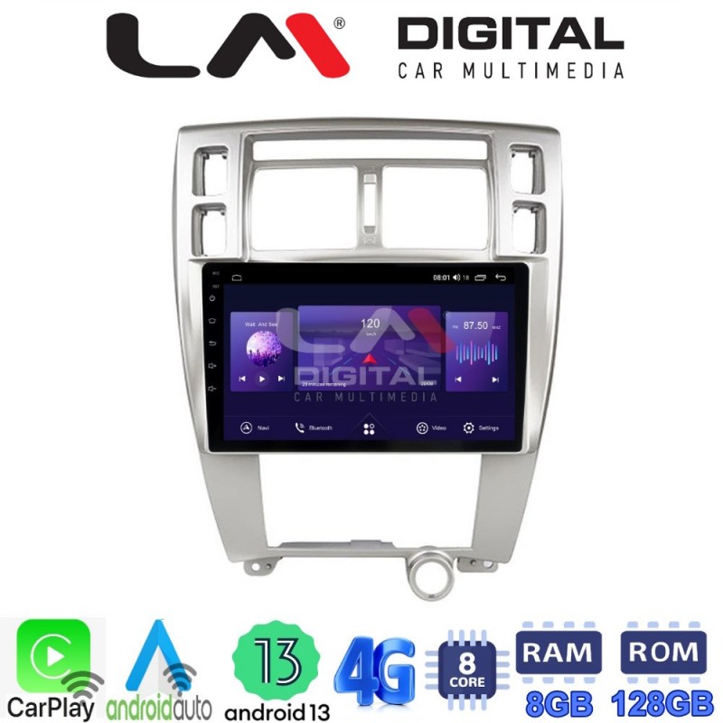 LM Digital - LM ZT8006 GPS Οθόνη OEM Multimedia Αυτοκινήτου για Hyundai Tucson 2004 &gt; 2010 (CarPlay/AndroidAuto/BT/GPS/WIFI/GPRS)