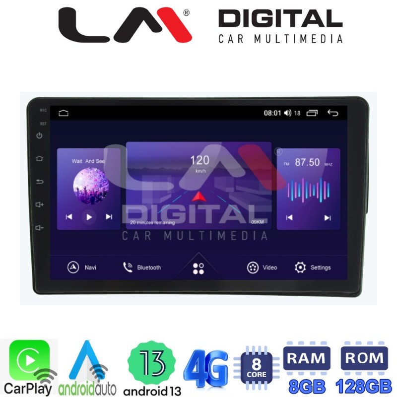 LM Digital - LM ZT8171S GPS Οθόνη OEM Multimedia Αυτοκινήτου για Mercedes C class (W203) 1999-2004 (CarPlay/AndroidAuto/BT/GPS/WIFI/GPRS)