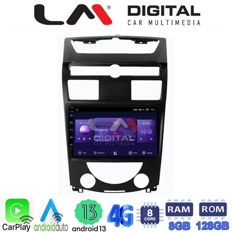 LM Digital - LM ZT8014 GPS Οθόνη OEM Multimedia Αυτοκινήτου για Ssangyong Rexton 2006&gt;2015 (CarPlay/AndroidAuto/BT/GPS/WIFI/GPRS)