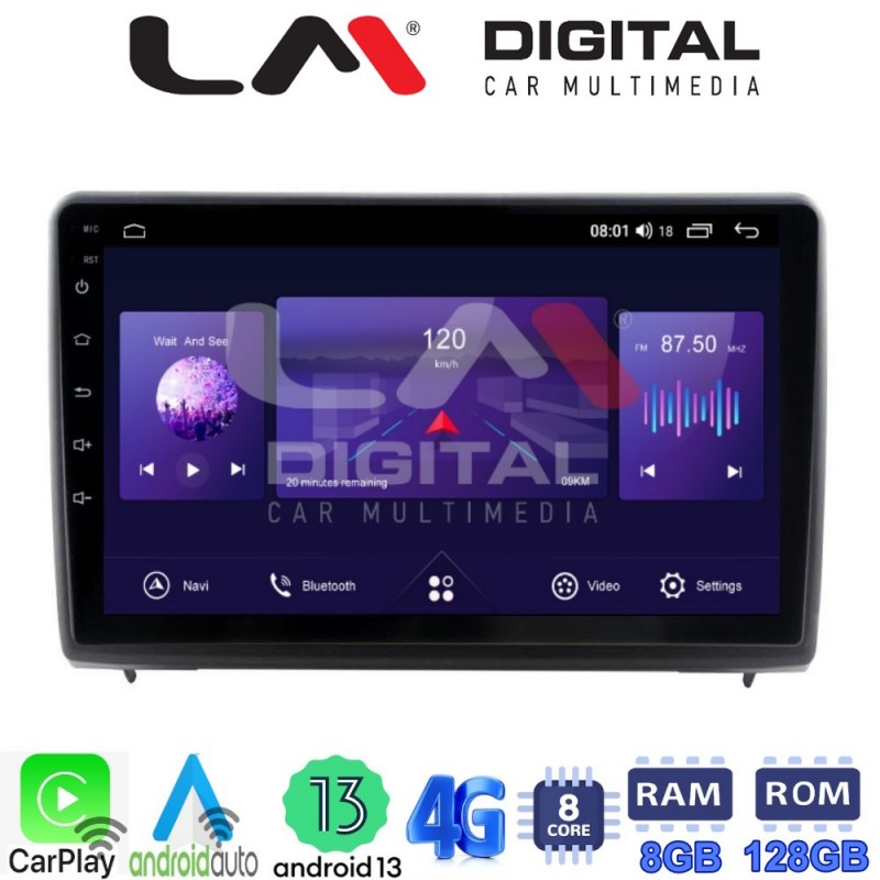 LM Digital - LM ZT8040 GPS Οθόνη OEM Multimedia Αυτοκινήτου για Ford Ecosport 2019 &gt; (CarPlay/AndroidAuto/BT/GPS/WIFI/GPRS)