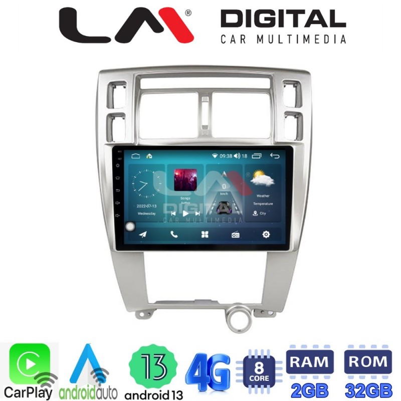 LM Digital - LM ZR8006 GPS Οθόνη OEM Multimedia Αυτοκινήτου για Hyundai Tucson 2004 &gt; 2010 (CarPlay/AndroidAuto/BT/GPS/WIFI/GPRS)