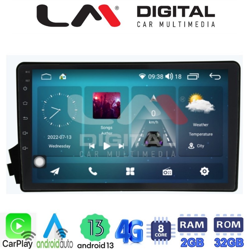 LM Digital - LM ZR8015 GPS Οθόνη OEM Multimedia Αυτοκινήτου για Ssangyong Actyon - Kyron 2006&gt;2015 (CarPlay/AndroidAuto/BT/GPS/WIFI/GPRS)