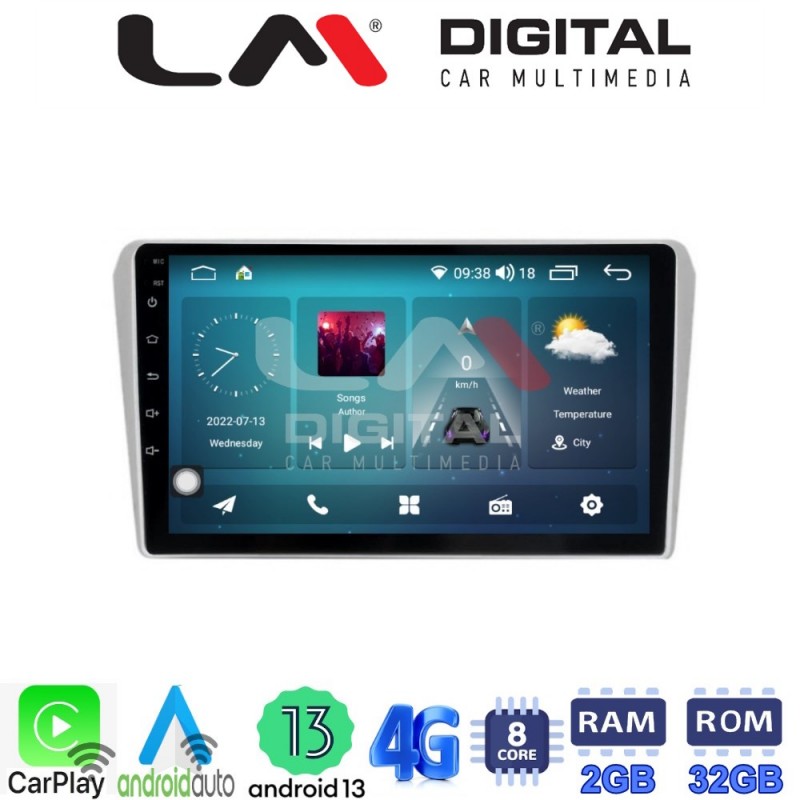 LM Digital - LM ZR8025 GPS Οθόνη OEM Multimedia Αυτοκινήτου για Toyota Avensis 2003&gt;2008 (CarPlay/AndroidAuto/BT/GPS/WIFI/GPRS)