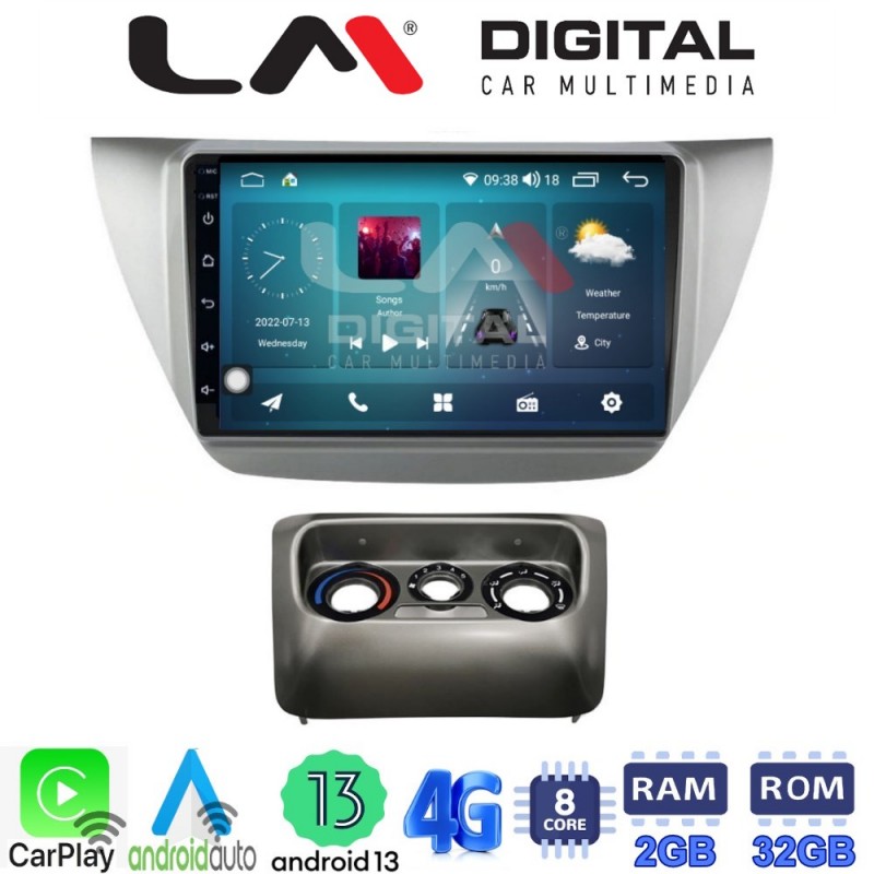 LM Digital - LM ZR8036 GPS Οθόνη OEM Multimedia Αυτοκινήτου για MITSUBISHI Lancer 2000&gt;2007 (CarPlay/AndroidAuto/BT/GPS/WIFI/GPRS)