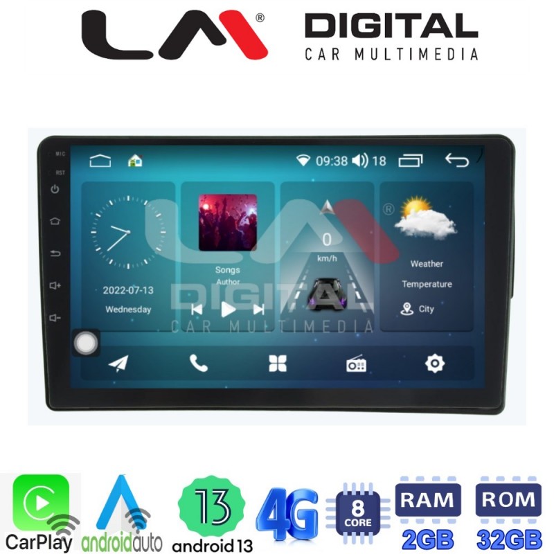 LM Digital - LM ZR8171S GPS Οθόνη OEM Multimedia Αυτοκινήτου για Mercedes C class (W203) 1999-2004 (CarPlay/AndroidAuto/BT/GPS/WIFI/GPRS)