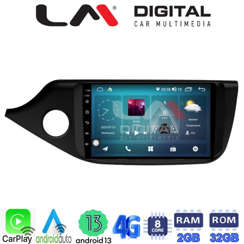 LM Digital - LM ZR8216 GPS Οθόνη OEM Multimedia Αυτοκινήτου για KIA CEED 2013 &gt; 2016  (CarPlay/AndroidAuto/BT/GPS/WIFI/GPRS)