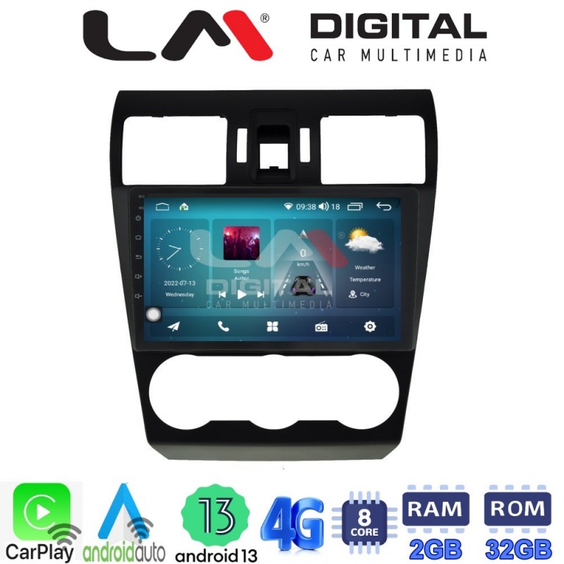 LM Digital - LM ZR8262 GPS Οθόνη OEM Multimedia Αυτοκινήτου για SUBARU IMPREZA-FORESTER 2013&gt; (CarPlay/AndroidAuto/BT/GPS/WIFI/GPRS)