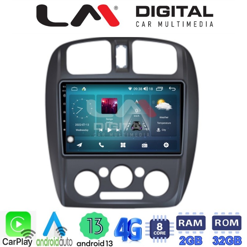 LM Digital - LM ZR8325 GPS Οθόνη OEM Multimedia Αυτοκινήτου για MAZDA 323 1999&gt;2004 (CarPlay/AndroidAuto/BT/GPS/WIFI/GPRS)