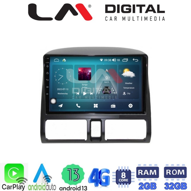 LM Digital - LM ZR8376CL GPS Οθόνη OEM Multimedia Αυτοκινήτου για HONDA CRV  1996-2006 (CarPlay/AndroidAuto/BT/GPS/WIFI/GPRS)