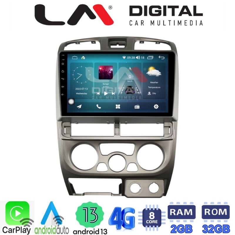 LM Digital - LM ZR8426 GPS Οθόνη OEM Multimedia Αυτοκινήτου για Isuzu D-Max 2002 &gt; 2007 (CarPlay/AndroidAuto/BT/GPS/WIFI/GPRS)