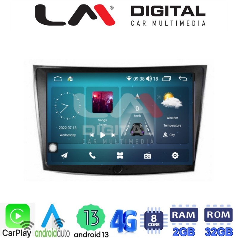 LM Digital - LM ZR8433 GPS Οθόνη OEM Multimedia Αυτοκινήτου για SsangYong Tivoli - XVL 2015 &gt; 2019  (CarPlay/AndroidAuto/BT/GPS/WIFI/GPRS)