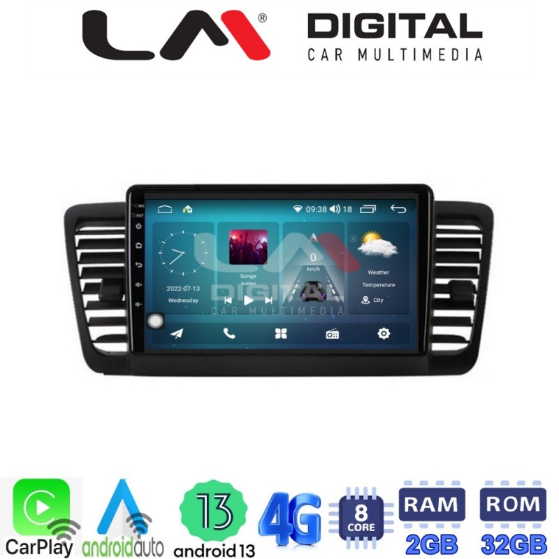 LM Digital - LM ZR8525 GPS Οθόνη OEM Multimedia Αυτοκινήτου για SUBARU LEGACY 2002&gt; (CarPlay/AndroidAuto/BT/GPS/WIFI/GPRS)