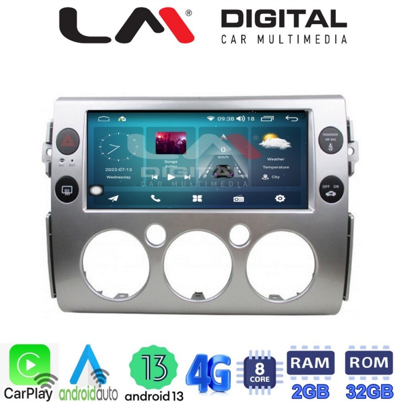 LM Digital - LM ZR8563 GPS Οθόνη OEM Multimedia Αυτοκινήτου για TOYOTA  FJ CRUISER 2014&gt;   (CarPlay/AndroidAuto/BT/GPS/WIFI/GPRS)