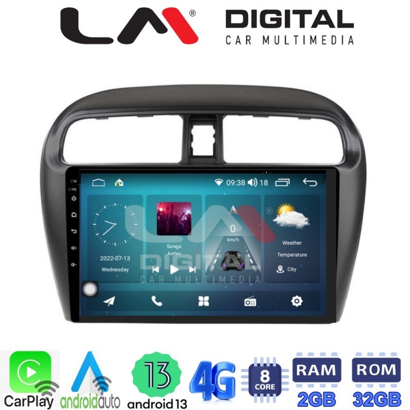 LM Digital - LM ZR8850 GPS Οθόνη OEM Multimedia Αυτοκινήτου για Mitsubishi Spacestar 2013&gt; (CarPlay/AndroidAuto/BT/GPS/WIFI/GPRS)