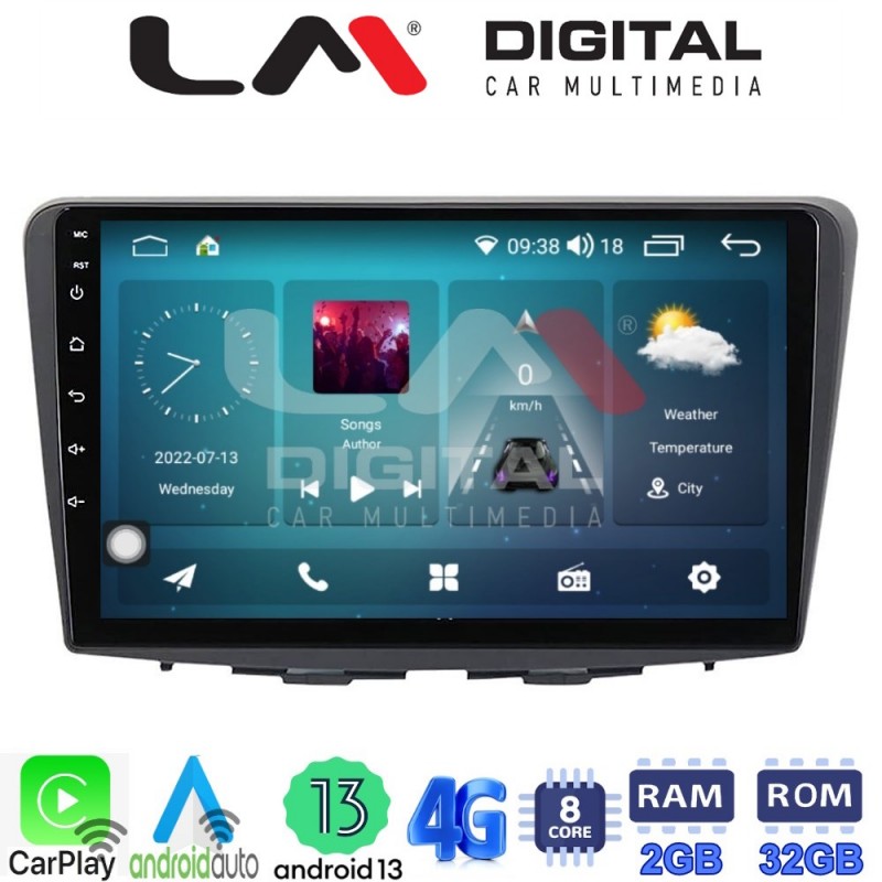 LM Digital - LM ZR8955 GPS Οθόνη OEM Multimedia Αυτοκινήτου για Suzuki Baleno 2015 &gt; (CarPlay/AndroidAuto/BT/GPS/WIFI/GPRS)