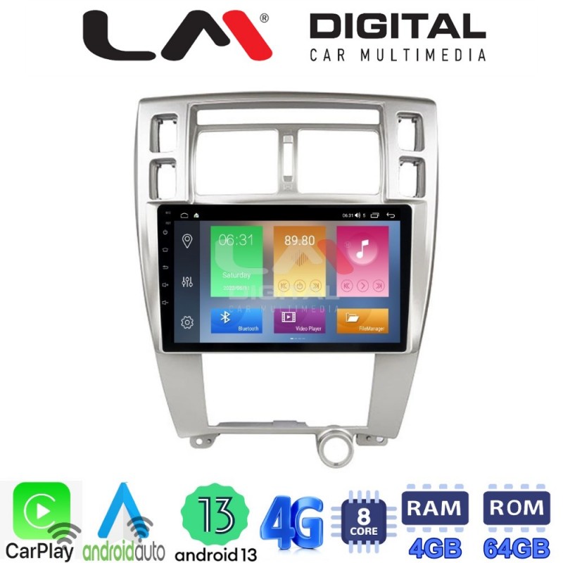 LM Digital - LM ZC8006 GPS Οθόνη OEM Multimedia Αυτοκινήτου για Hyundai Tucson 2004 &gt; 2010 (CarPlay/AndroidAuto/BT/GPS/WIFI/GPRS)