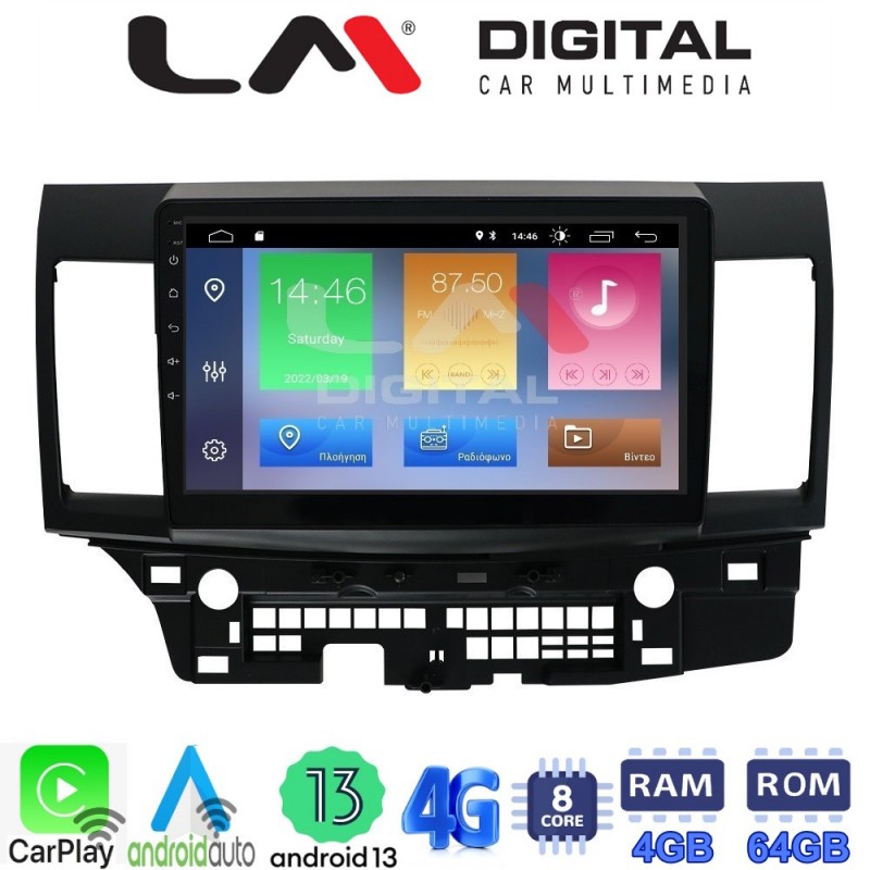 LM Digital - LM ZC8037 GPS Οθόνη OEM Multimedia Αυτοκινήτου για MITSUBISHI LANCER 2008&gt; (CarPlay/AndroidAuto/BT/GPS/WIFI/GPRS)