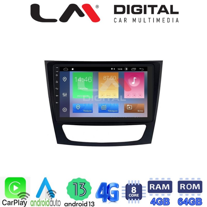 LM Digital - LM ZC8090 GPS Οθόνη OEM Multimedia Αυτοκινήτου για MERCEDES E class (W211)  (CarPlay/AndroidAuto/BT/GPS/WIFI/GPRS)