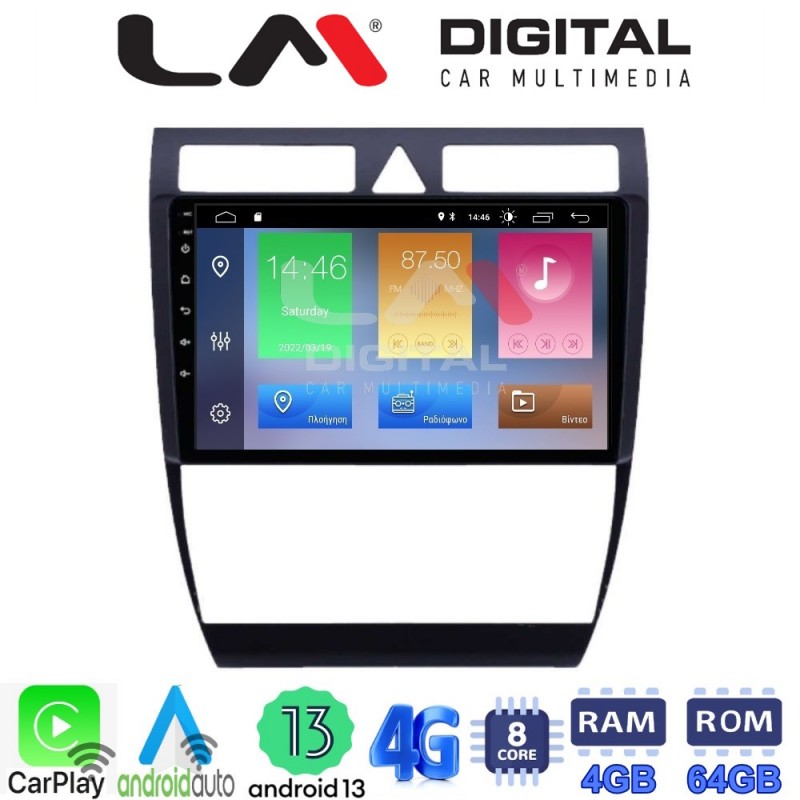 LM Digital - LM ZC8102 GPS Οθόνη OEM Multimedia Αυτοκινήτου για Audi A6 1998 &gt; 2004 (CarPlay/AndroidAuto/BT/GPS/WIFI/GPRS)