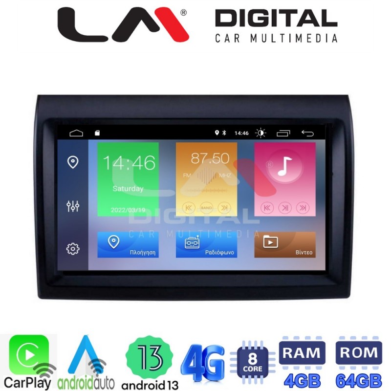 LM Digital - LM ZC8193 GPS Οθόνη OEM Multimedia Αυτοκινήτου για DUCATO, BOXER, JUMBER  (CarPlay/AndroidAuto/BT/GPS/WIFI/GPRS)