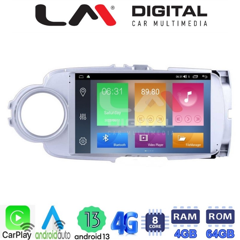 LM Digital - LM ZC8254 GPS Οθόνη OEM Multimedia Αυτοκινήτου για Toyota Yaris 2012 &gt; 2015
Αν το αυτοκίνητο είναι υβριδικό, παρακαλώ ενημερώστε μας πριν την παραγγελία σας. (CarPlay/AndroidAuto/BT/GPS/WIFI/GPRS)