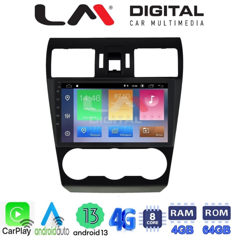 LM Digital - LM ZC8262 GPS Οθόνη OEM Multimedia Αυτοκινήτου για SUBARU IMPREZA-FORESTER 2013&gt; (CarPlay/AndroidAuto/BT/GPS/WIFI/GPRS)