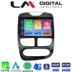 LM Digital - LM ZC8320 GPS Οθόνη OEM Multimedia Αυτοκινήτου για RENAULT CLIO 2012 &gt; 2015  (CarPlay/AndroidAuto/BT/GPS/WIFI/GPRS)