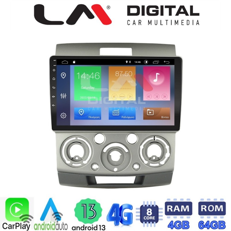 LM Digital - LM ZC8360 GPS Οθόνη OEM Multimedia Αυτοκινήτου για MAZDA BT 50  & FORD RANGER 2006&gt;2011 (CarPlay/AndroidAuto/BT/GPS/WIFI/GPRS)