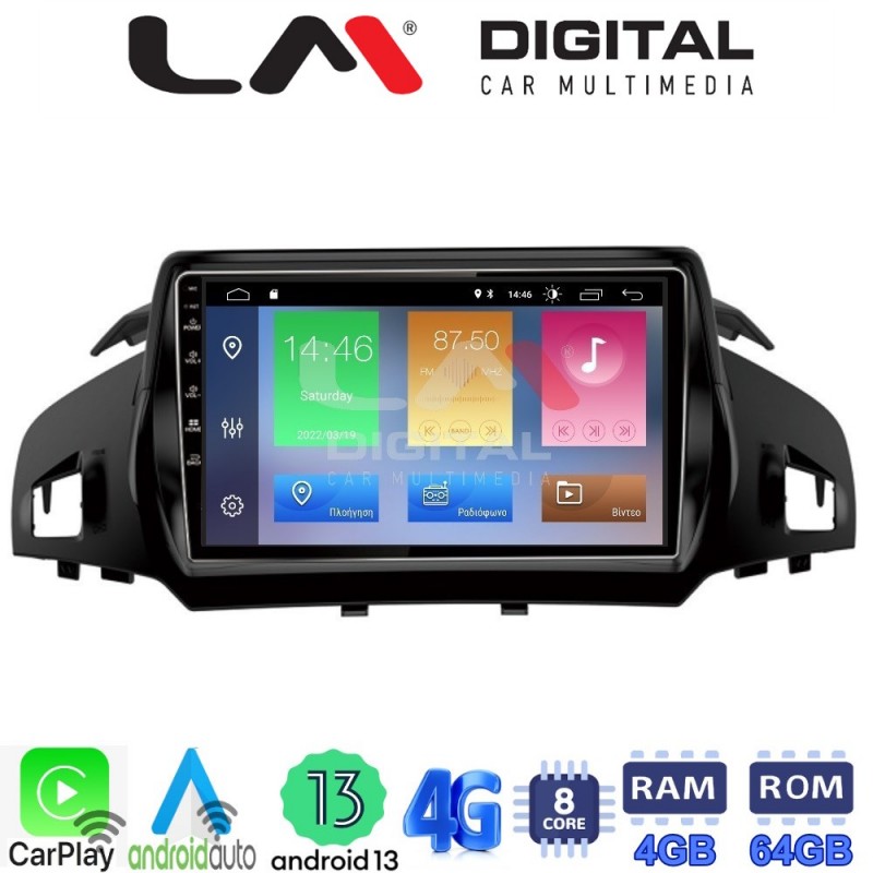 LM Digital - LM ZC8362 GPS Οθόνη OEM Multimedia Αυτοκινήτου για FORD KUGA 2013&gt; & C-MAX 2011&gt; (CarPlay/AndroidAuto/BT/GPS/WIFI/GPRS)