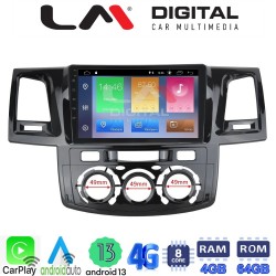 LM Digital - LM ZC8821 GPS Οθόνη OEM Multimedia Αυτοκινήτου για TOYOTA HILUX 2005&gt;2016 (CarPlay/AndroidAuto/BT/GPS/WIFI/GPRS)