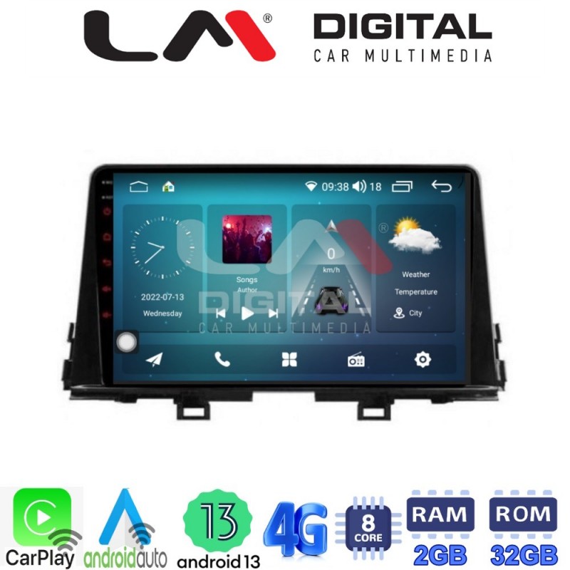 LM Digital - LM ZR8795 GPS Οθόνη OEM Multimedia Αυτοκινήτου για OEM KIA PICCANTO 2017&gt; (CarPlay/AndroidAuto/BT/GPS/WIFI/GPRS)