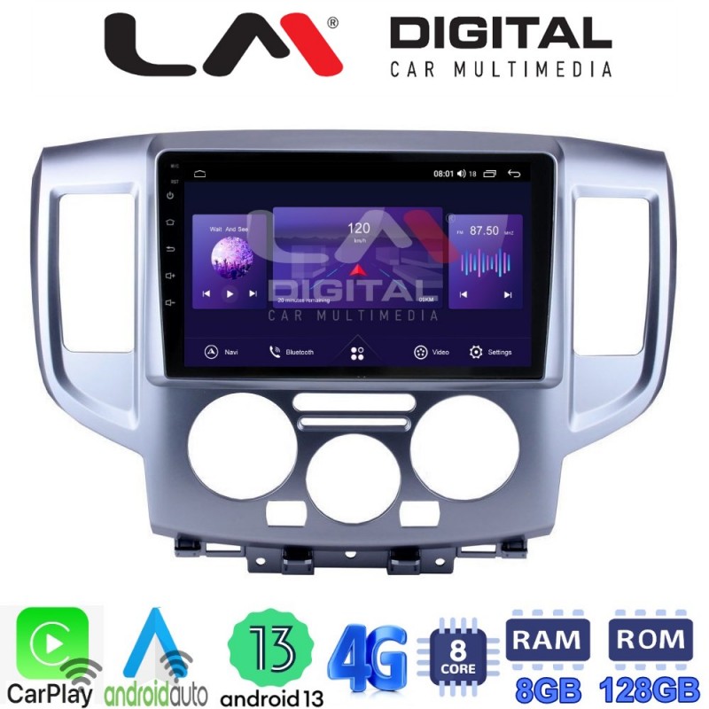 LM Digital - LM ZT8685 GPS Οθόνη OEM Multimedia Αυτοκινήτου για Nissan NV200 2009&gt; (CarPlay/AndroidAuto/BT/GPS/WIFI/GPRS)