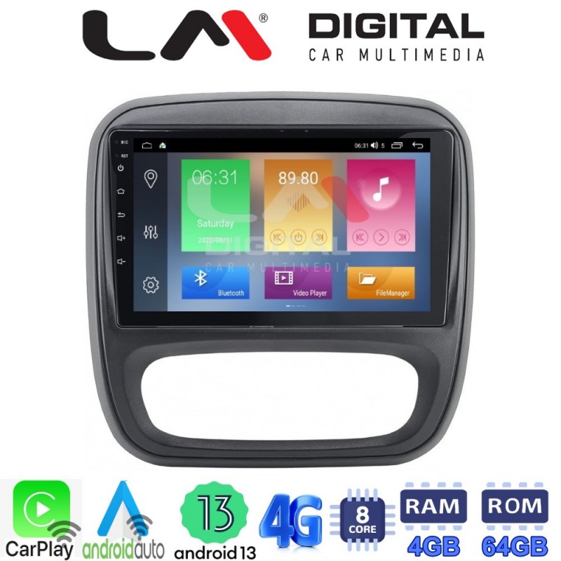 LM Digital - LM ZC8706 GPS Οθόνη OEM Multimedia Αυτοκινήτου για Opel Vivaro 2014 &gt; 2020Renault Traffic 2014 &gt; 2020Nissan NV300 2014 &gt; 2020Fiat Talento 2014 &gt; 2020Δείτε τί φίσα έχει το αυτοκίνητο πριν την αγορά της οθόνης. (CarP