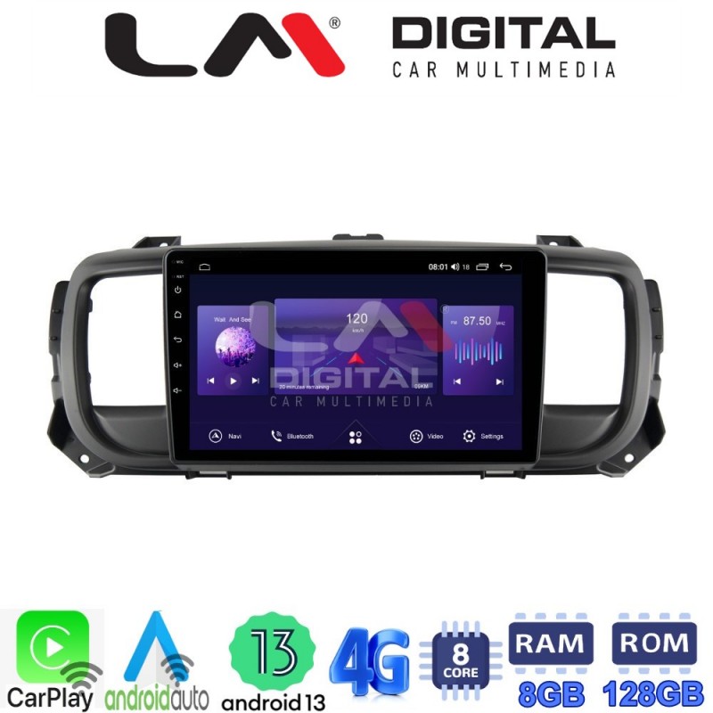 LM Digital - LM ZT8705 GPS Οθόνη OEM Multimedia Αυτοκινήτου για Citroën SpaceTourer 2016 &gt;
Citroën Jumpy 2016 &gt;
Peugeot Expert 2016 &gt;
Toyota ProAce 2016 &gt;
Opel Vivaro 2019 &gt;
Fiat Scudo 2022 &gt;
Δείτε τί φίσα έχει το