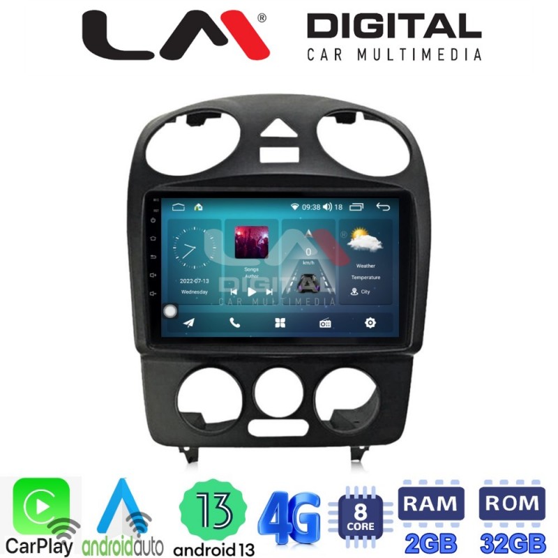 LM Digital - LM ZR8408 GPS Οθόνη OEM Multimedia Αυτοκινήτου για VW BEETLE 2003 &gt; 2010 (CarPlay/AndroidAuto/BT/GPS/WIFI/GPRS)