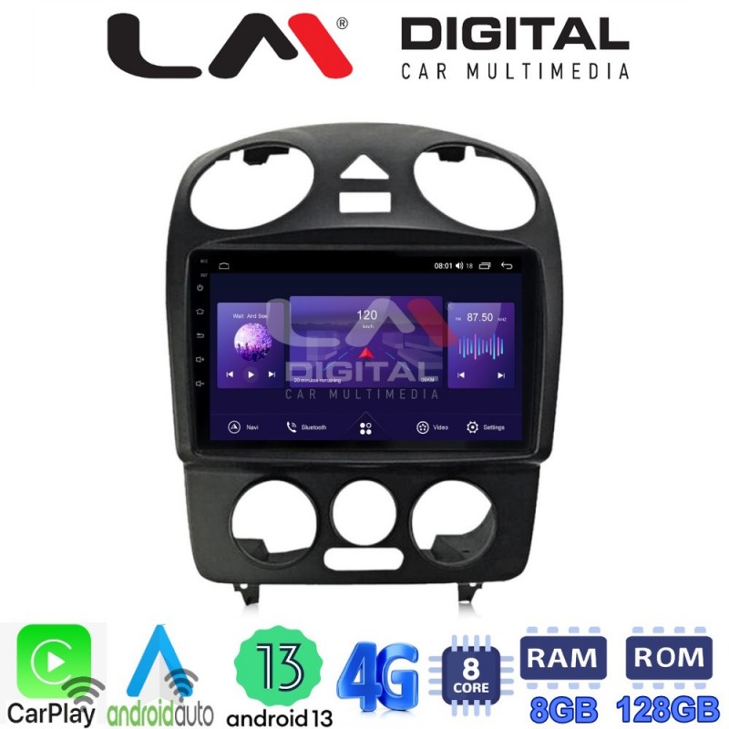 LM Digital - LM ZT8408 GPS Οθόνη OEM Multimedia Αυτοκινήτου για VW BEETLE 2003 &gt; 2010 (CarPlay/AndroidAuto/BT/GPS/WIFI/GPRS)