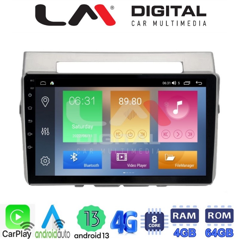 LM Digital - LM ZC8417 GPS Οθόνη OEM Multimedia Αυτοκινήτου για Toyota Corolla Verso 2004 &gt; 2009 (CarPlay/AndroidAuto/BT/GPS/WIFI/GPRS)