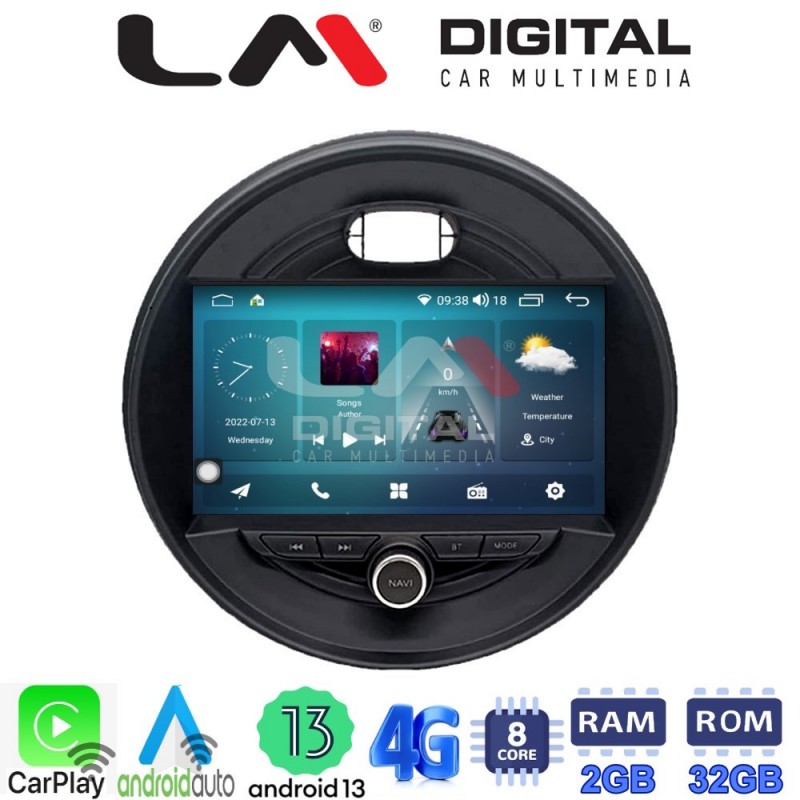 LM Digital - LM ZR8845 GPS Οθόνη OEM Multimedia Αυτοκινήτου για Mini Cooper & Clubman 2015&gt; (CarPlay/AndroidAuto/BT/GPS/WIFI/GPRS)