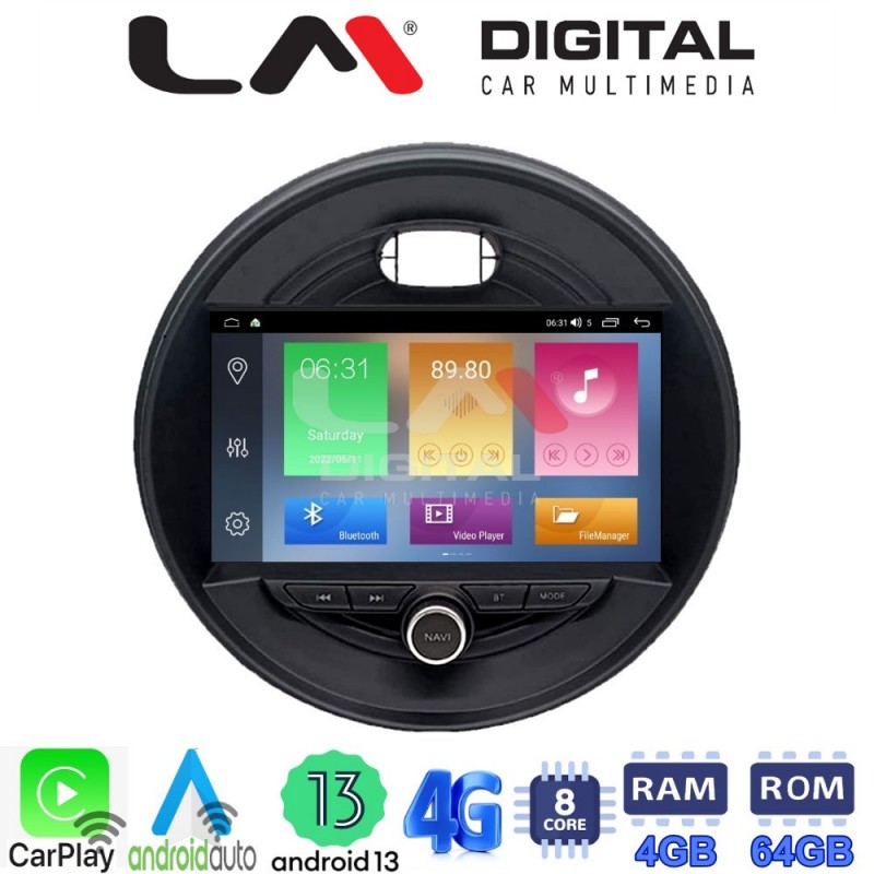 LM Digital - LM ZC8845 GPS Οθόνη OEM Multimedia Αυτοκινήτου για Mini Cooper & Clubman 2015&gt; (CarPlay/AndroidAuto/BT/GPS/WIFI/GPRS)