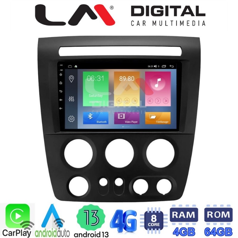 LM Digital - LM ZC8721 GPS Οθόνη OEM Multimedia Αυτοκινήτου για Hummer H3 2006 &gt; 2011 (CarPlay/AndroidAuto/BT/GPS/WIFI/GPRS)