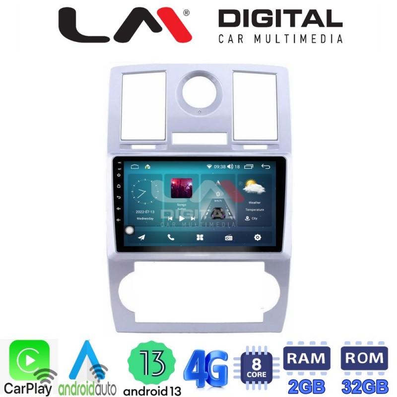 LM Digital - LM ZR8285 GPS Οθόνη OEM Multimedia Αυτοκινήτου για CHRYSLER 300C 2005 &gt; 2010 (CarPlay/AndroidAuto/BT/GPS/WIFI/GPRS)