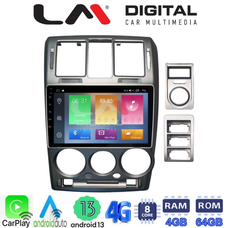 LM Digital - LM ZC8719 GPS Οθόνη OEM Multimedia Αυτοκινήτου για Hyundai Getz 2002 &gt; 2013 (CarPlay/AndroidAuto/BT/GPS/WIFI/GPRS)